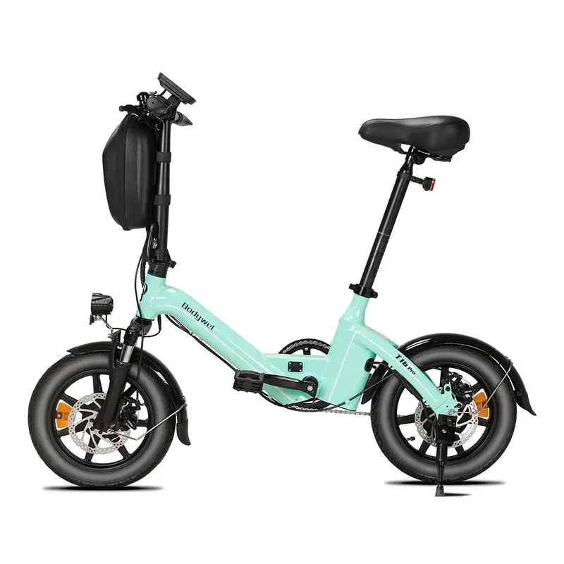 Bodywel T16 Pro 250w 14" Folding Electric Bike 280Wh Mini E-Bike Support App