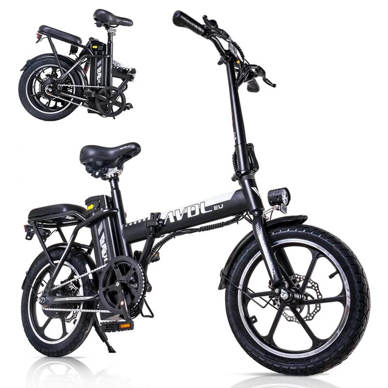 AVDL A10 250W Folding Electric Bike 16" 410Wh E-bike