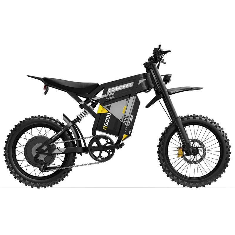 Coswheel R6000 17" Electric Dirt Bike 1800Wh E-Mountain Bike