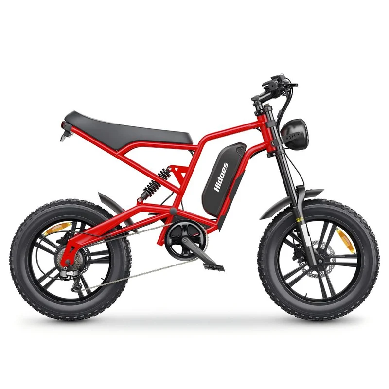 Hidoes B6 20" Fat Bike 720Wh Full Suspension E-Mountain Bike