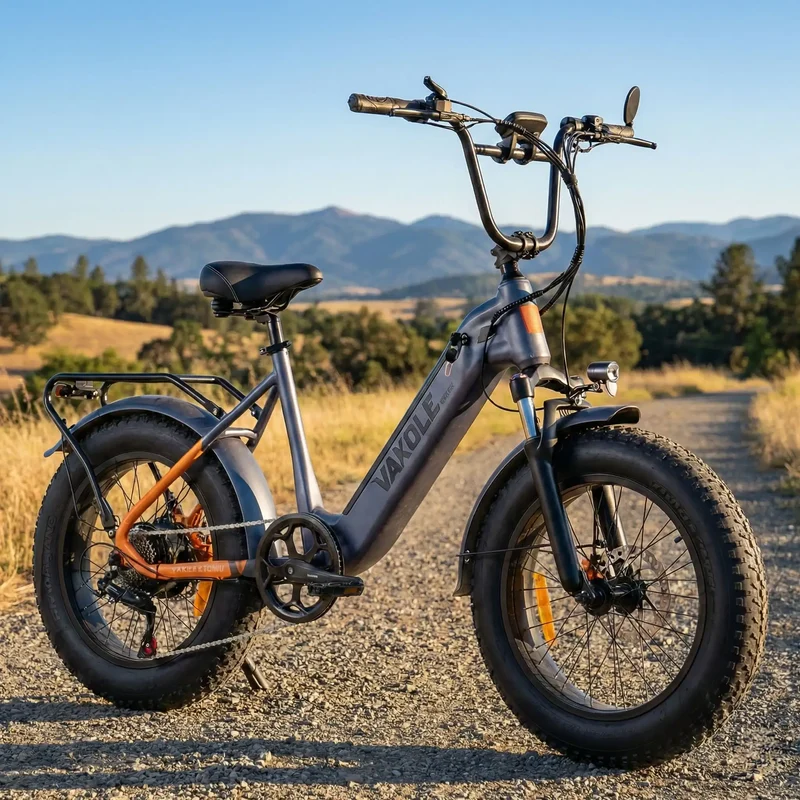 Vakole SG20 250w 20" Electric Fat Bike 691Wh Utlity E-bike