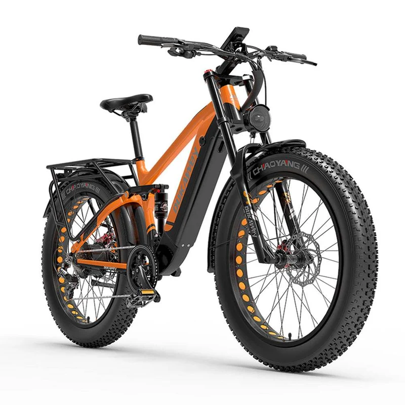 Dukawey Silvertip8 26” Fat Bike 1040Wh E-Mountain SUV E-Bike