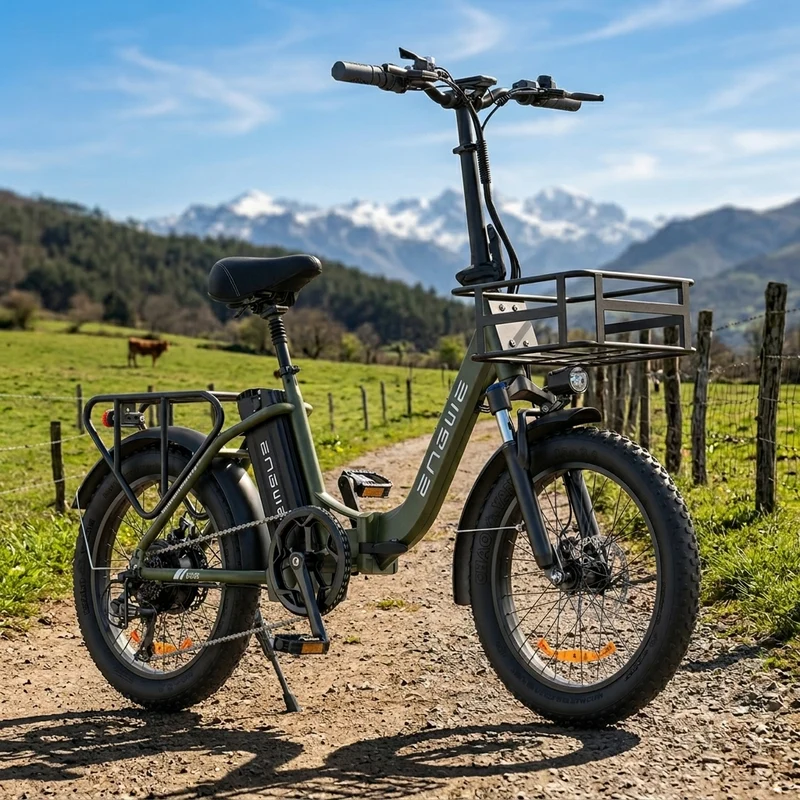 Engwe L20 SE 20" Foldable Electric Bike 561Wh Trekking Bike Step-through E-bike