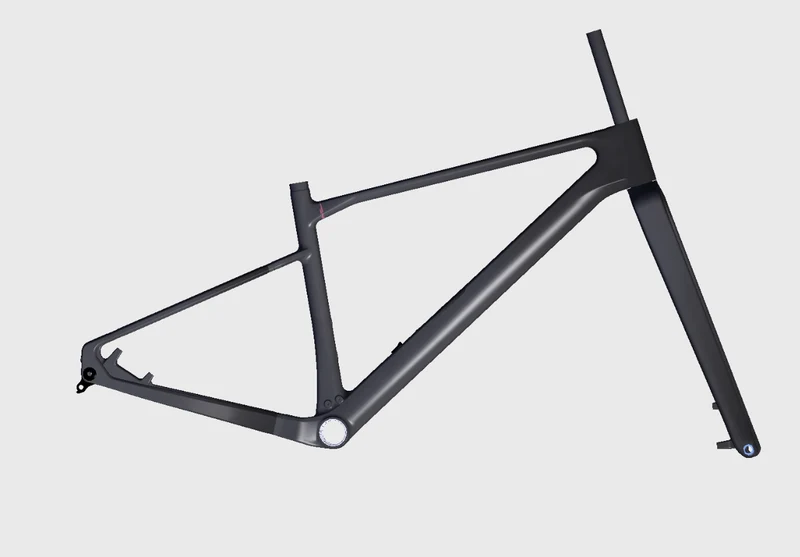 Cuadro de MTB rígido de carbono de 32 pulgadas