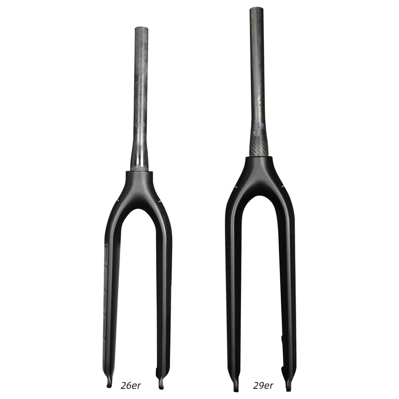 Horquilla de carbono para bicicleta de montaña con liberación rápida MF001