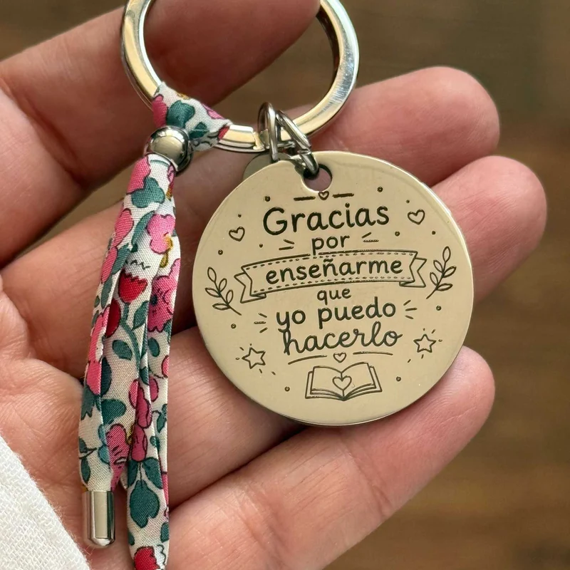 Llavero Yo puedo hacerlo | Llavero fin de curso personalizado