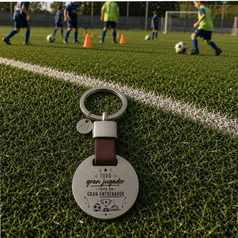 Llavero Entrenador Fútbol Gran entrenador