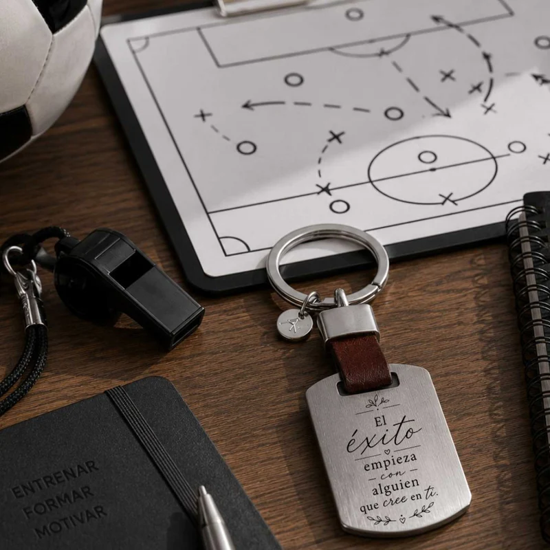 Llavero Entrenador Éxito