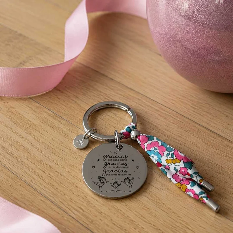 Llavero personalizado Gracias entrenadora