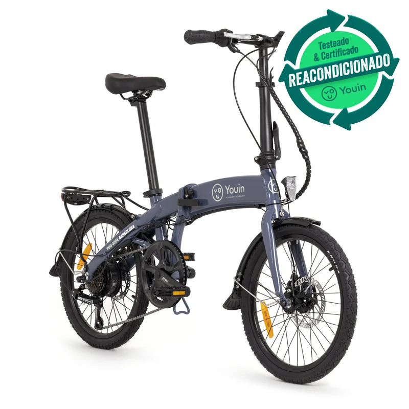 Bicicleta eléctrica plegable Youin Barcelona - SEMINUEVO