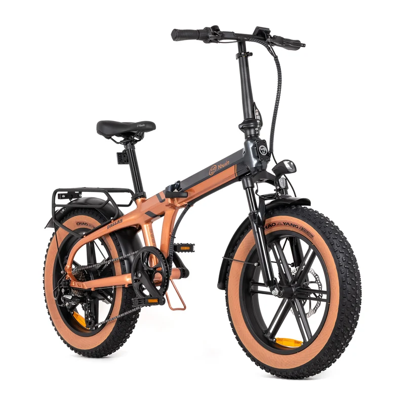 Bicicleta eléctrica Fat Bike plegable Youin Dallas