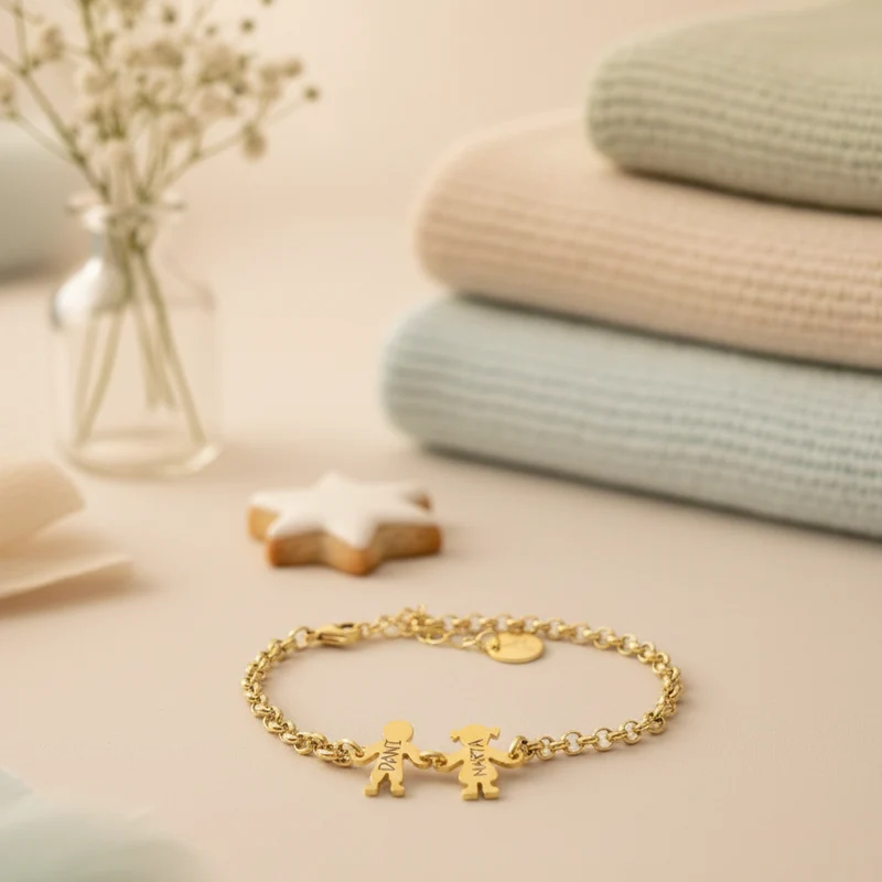 FAMILY GOLD-Pulsera Personalizada Niños