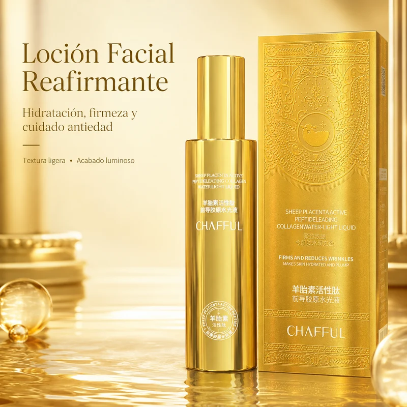 Sérum Facial con Péptidos Activos, Colágeno y Ácido Hialurónico 100ml – Cuidado Antiedad, Firmeza e Hidratación