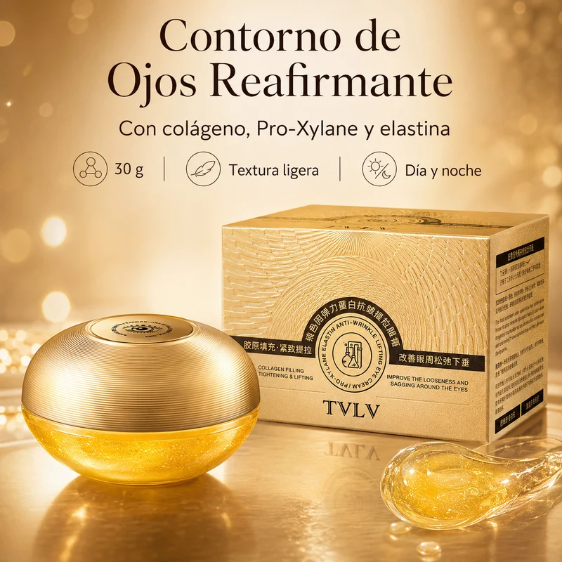 Contorno de Ojos Reafirmante con Colágeno, Pro-Xylane y Elastina 30g