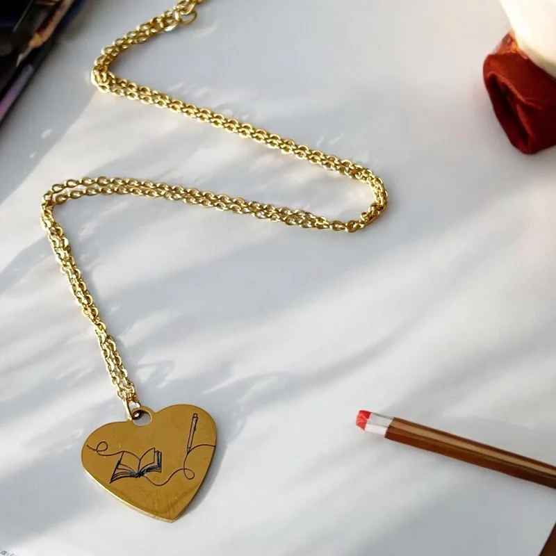 Colgante Corazón enseñar