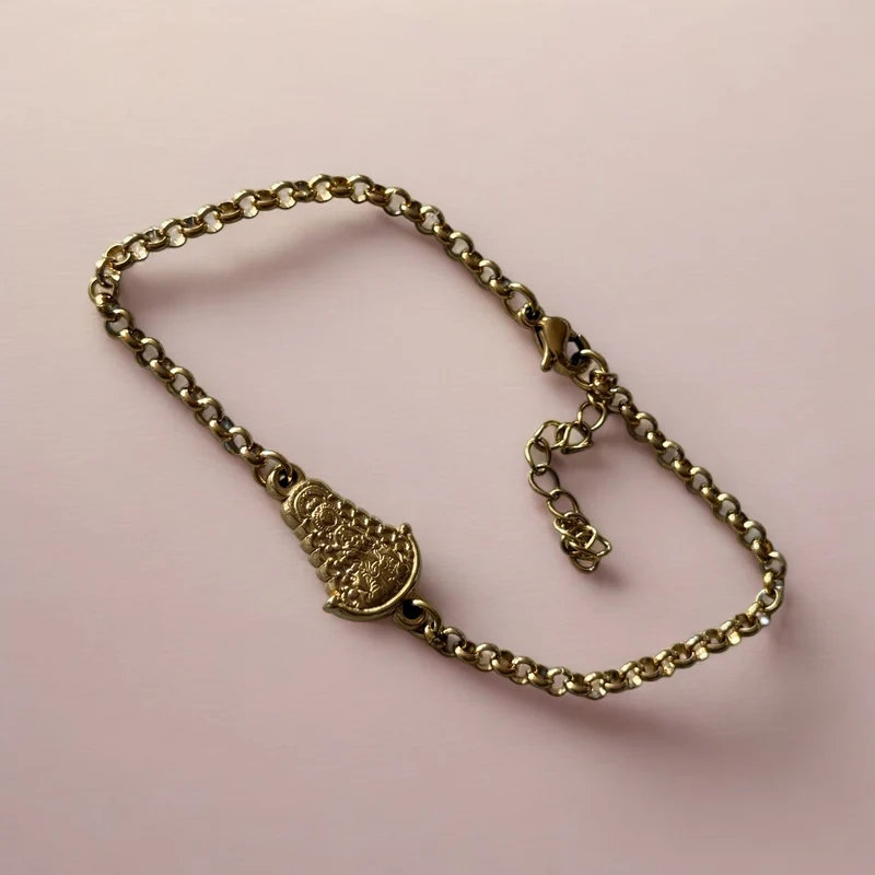 Pulsera Virgen del Rocío Gold