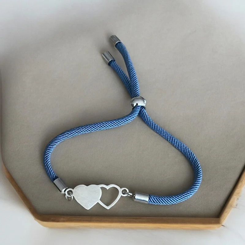 Pulsera Dos Corazones
