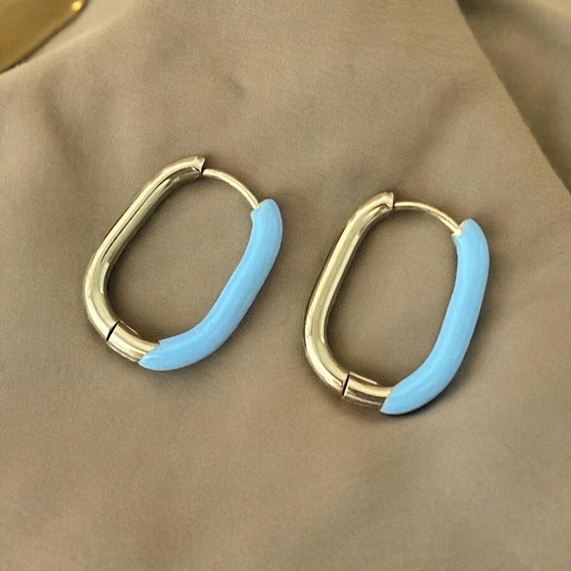 Pendientes Esmalte Color
