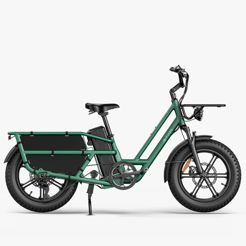Fiido T2 elektrische bakfiets: 200 kg laadvermogen, 136,26 km actieradius