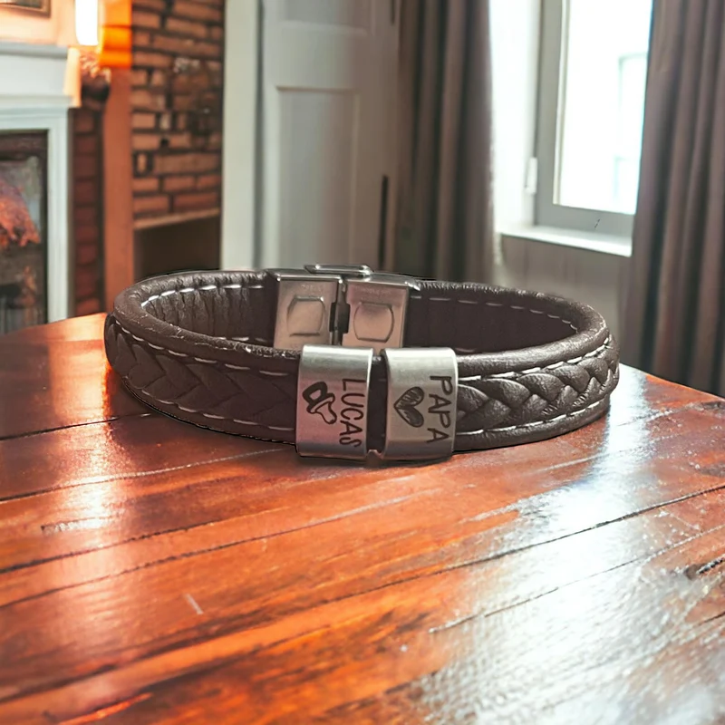 Pulsera Personalizada Papá Nombres