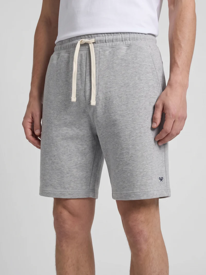 Bermuda deportiva gris