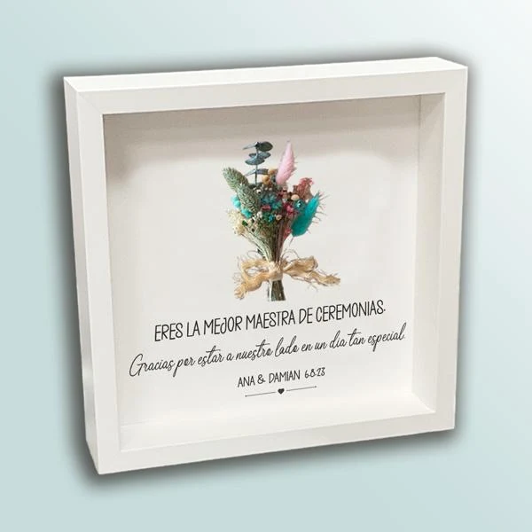 Marco flores preservadas Maestra ceremonias | Oficiante boda