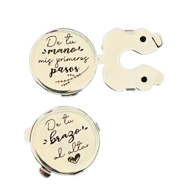 Cubrebotones personalizados boda