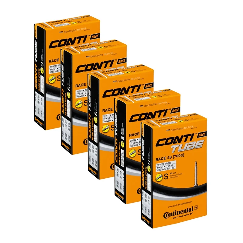 Race 28 Inner Tube 700x20/25 60mm Presta Pack of 5