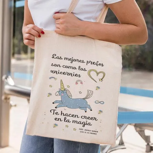 Tote Bag Profe Unicornio