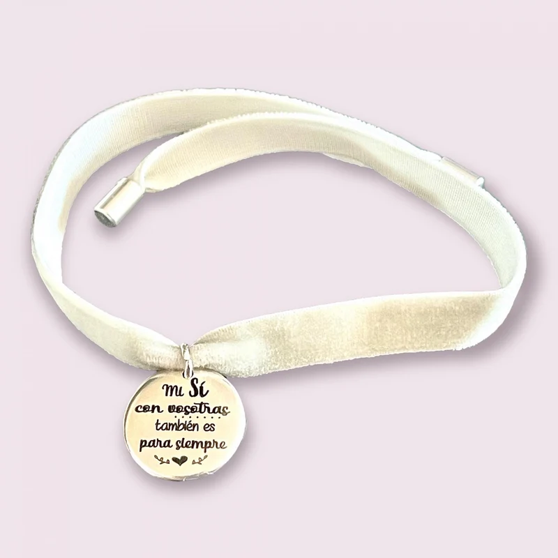 Pulsera Mi Sí con vosotras también es para siempre