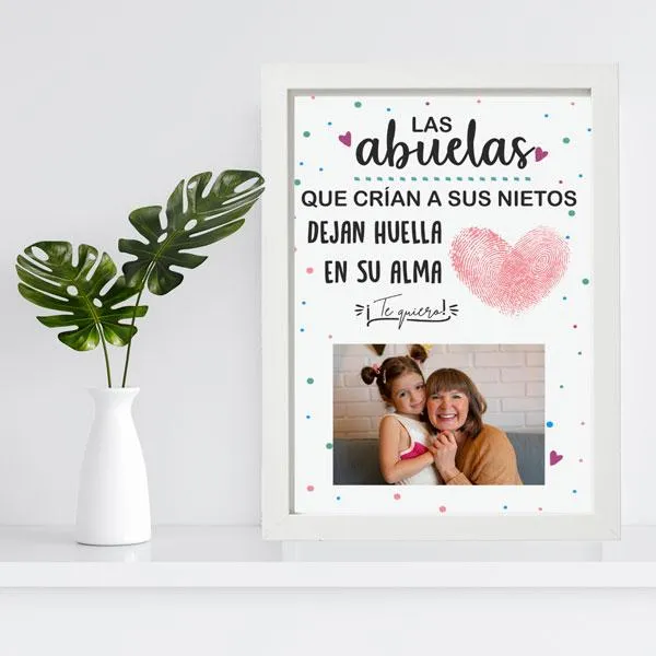 Lámina Personalizada Abuela