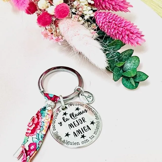 Llavero Amigas personalizado