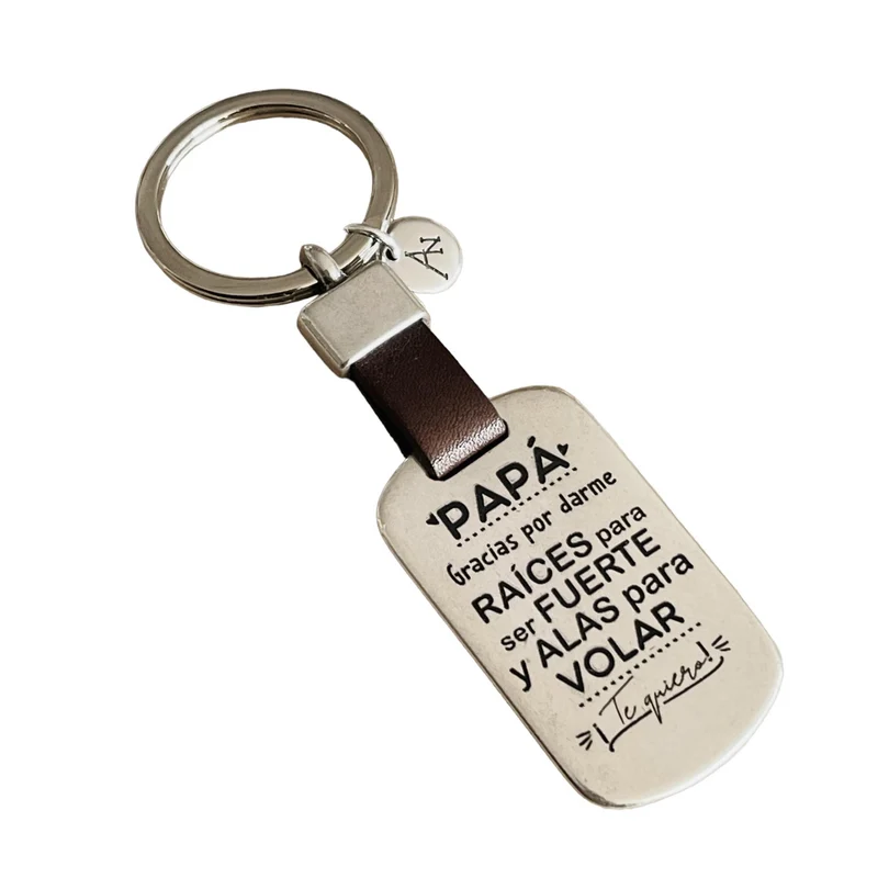 Llavero Papá Frase Gracias