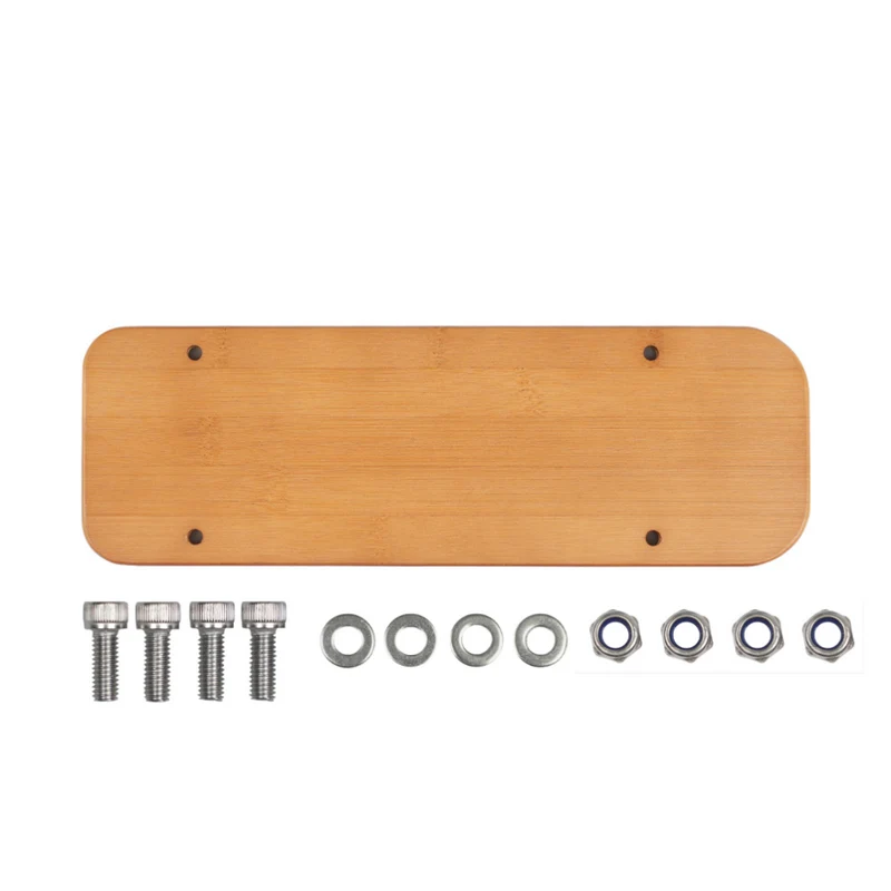 Tabla de bambú para portaequipajes trasero para Titan