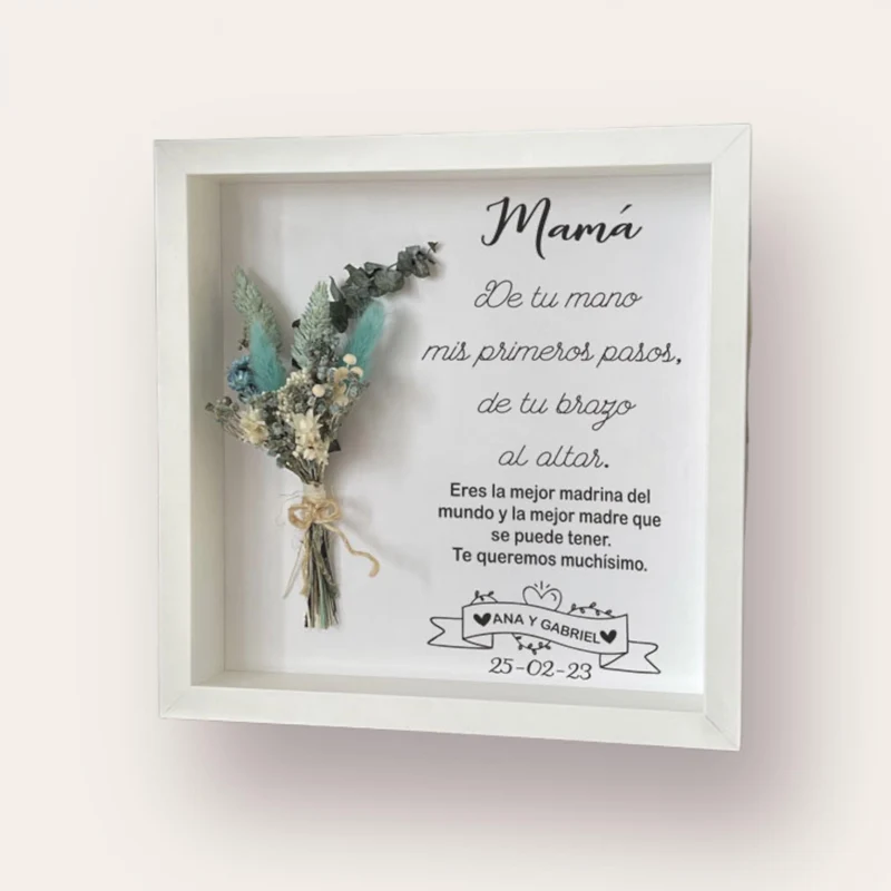 Marco Flores Ramillete Madre del novio