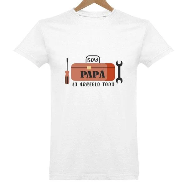 Camiseta Soy Papá Lo arreglo todo