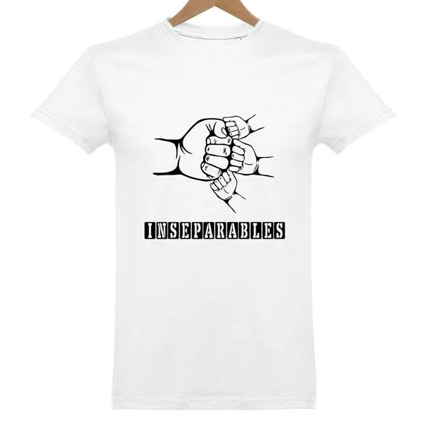 Camiseta Inseparables Tres hijos