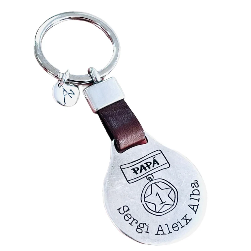 Llavero personalizado Papá Número 1