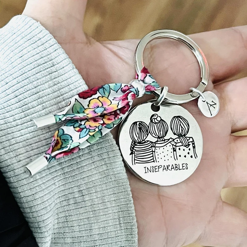 Llavero personalizado Inseparables