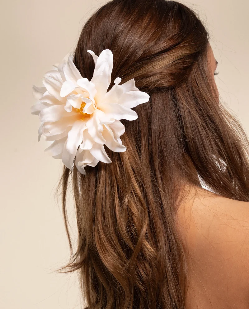 PASADOR FLOR · BLANCO