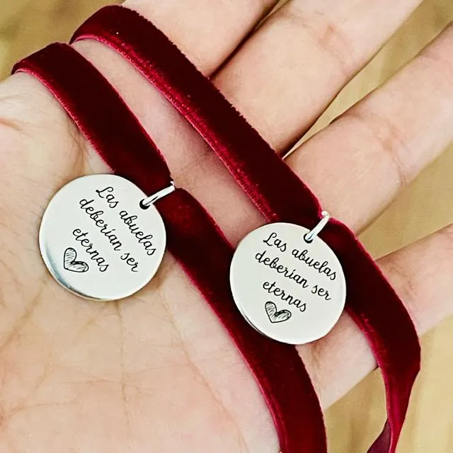 Lazo ramo personalizado Las abuelas deberían ser eternas