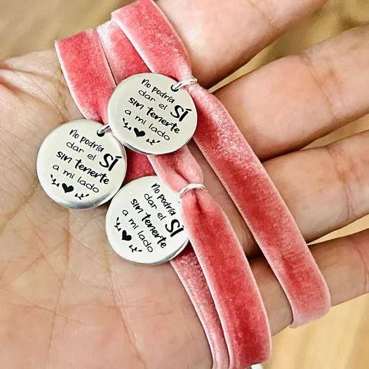 Pulsera No podría dar el sí sin tenerte a mi lado