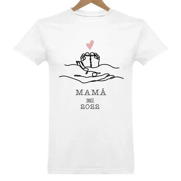 Camiseta Mamá Since