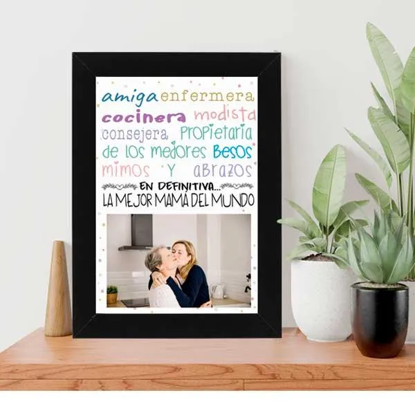 Lámina Personalizada mamá