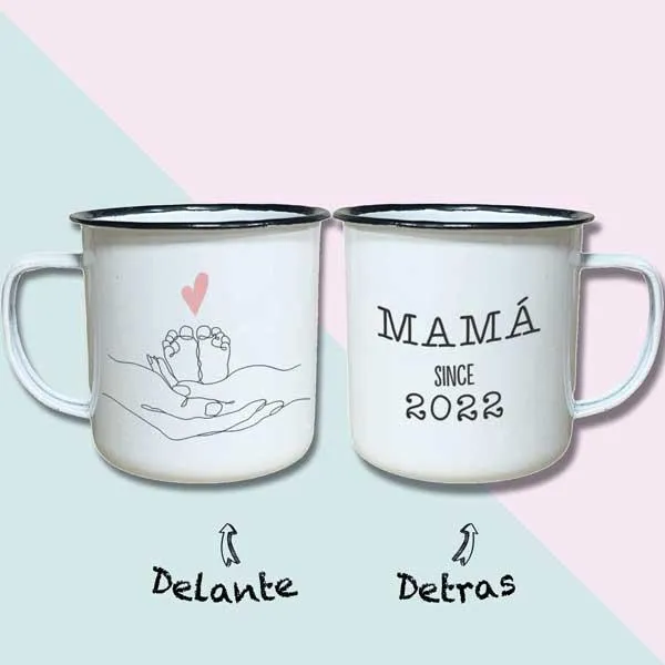 Taza Vintage Mamá Since
