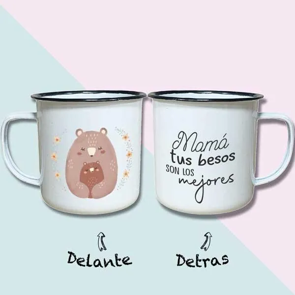 Taza Vintage Mamá Oso