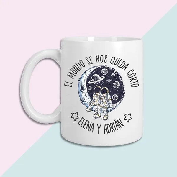 Taza El mundo se nos queda corto