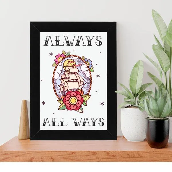 Lámina Always, all ways