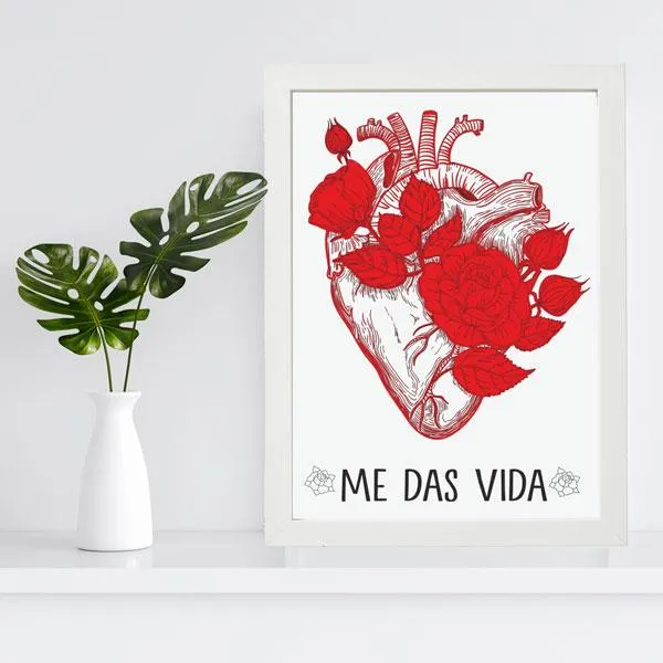Lámina Me das vida