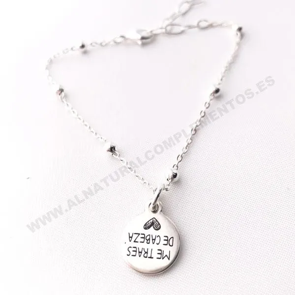 Pulsera Me traes de cabeza